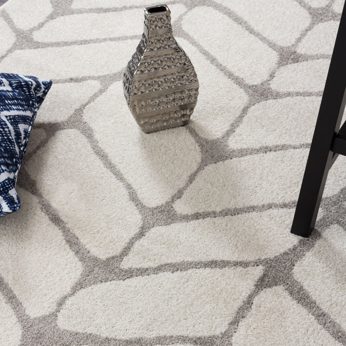 Lav Arco Grey 4x6 Area Rug