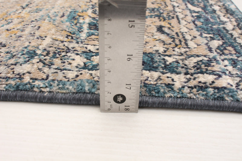 Bolivar Bijar Blue Area Rug - 5'0\" x 8'0\"
