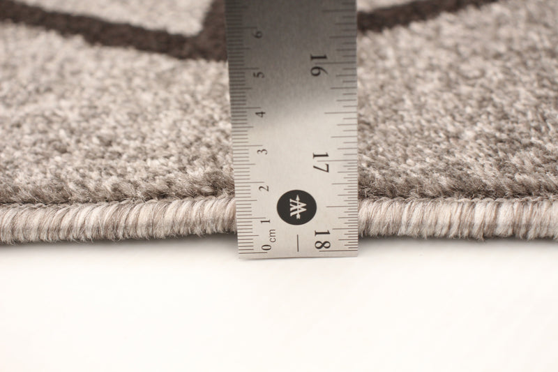 Anandi Grey-Brown Area Rug - 7'10\" x 10'2\"