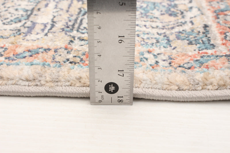 Bolivar Yalameh Blue -Grey Area Rug - 5'3\" x 7'6\"