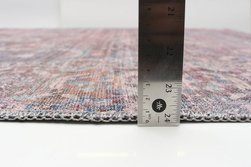 Boann Grey/blue Rug 5'3\" X 8'0\" Area Rug