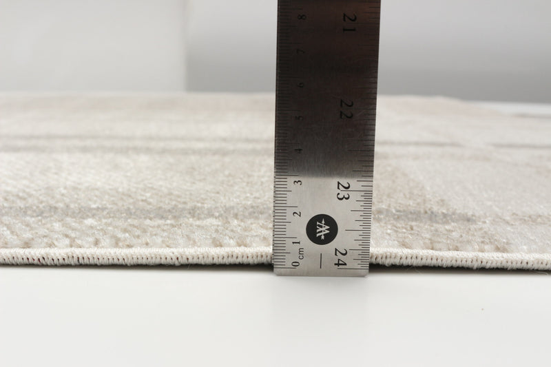 Roma Ivory Machine Washable Area Rug - 6'0\" x 9'0\"