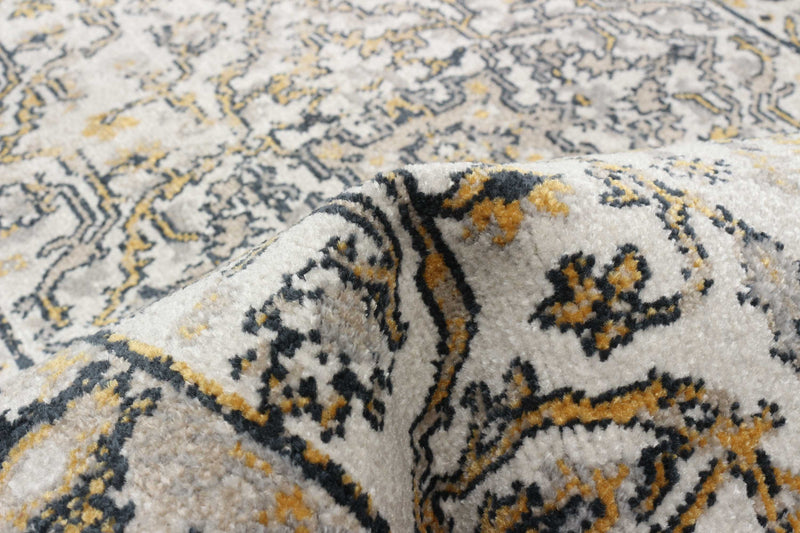 Legacy Ivory Machine Washable Area Rug - 2'6\" x 8'0\"