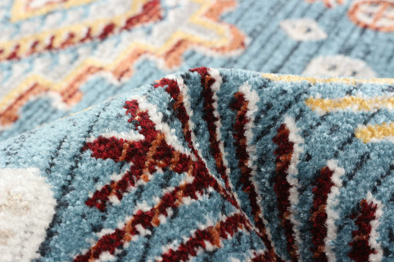 Gypsy Blue Machine Washable Area Rug - 8'0\" x 10'0\"