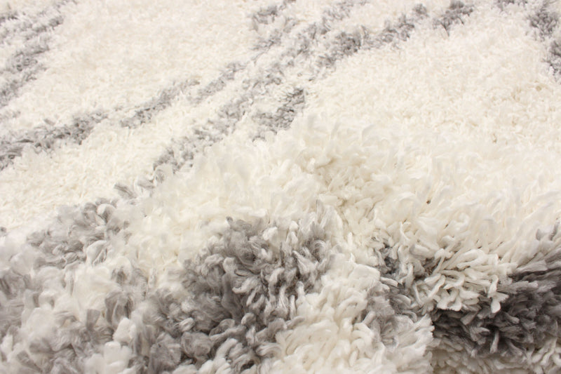 Helma Liv Cream Shag 6'7\" X 9'6\" Area Rug
