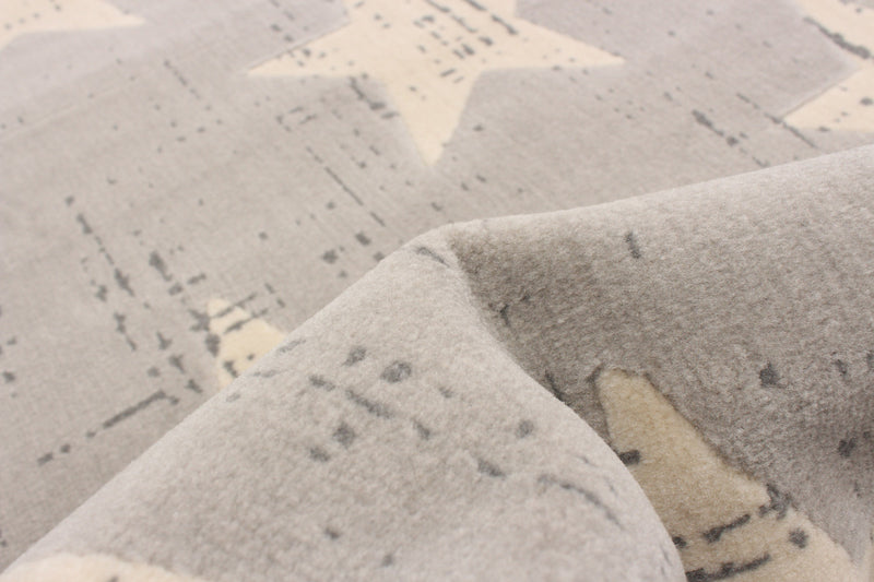 Ira Light Grey 4'7\" x 6'7\" Area Rug