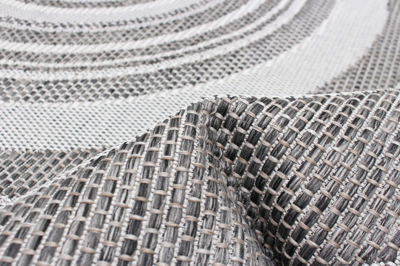 Neisha Modern Grey Rug 6'7\" X 9'6\" Area Rug