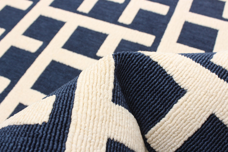 Brangane Blue 6'7\" x 9'6\" Area Rug