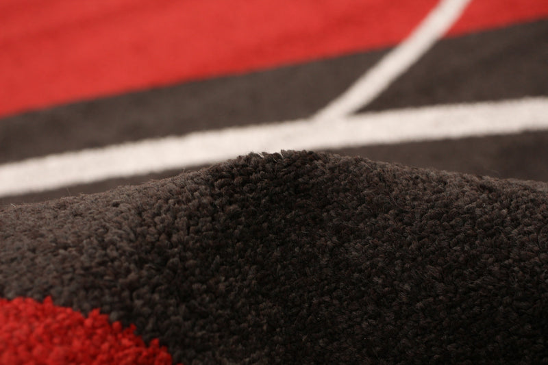 Carson Red Area Rug - 7'10\" x 10'2\"