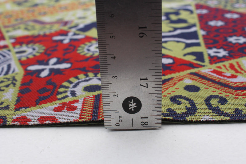 Bellezza Red / Green 2'2\" x 24'0\" Area Rug