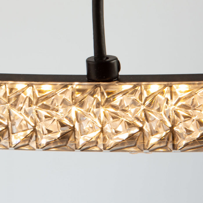 Nova 30 W LED Black Pendant