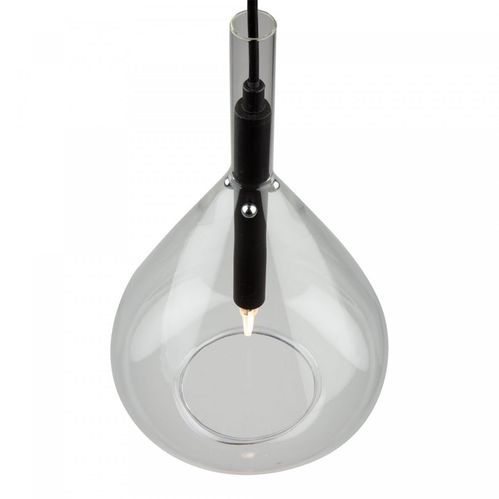 Conic 1-Light Black Pendant