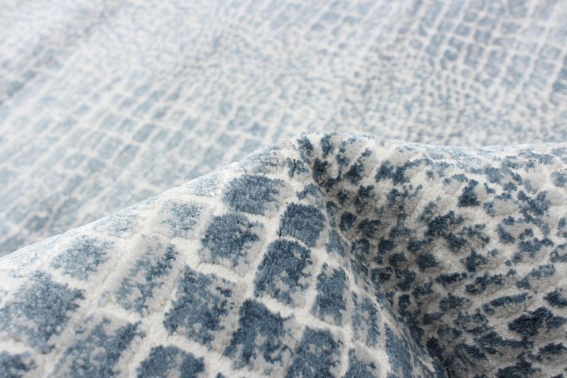 Kecia Navy/cream Rug 5'3\" X 7'3\" Area Rug