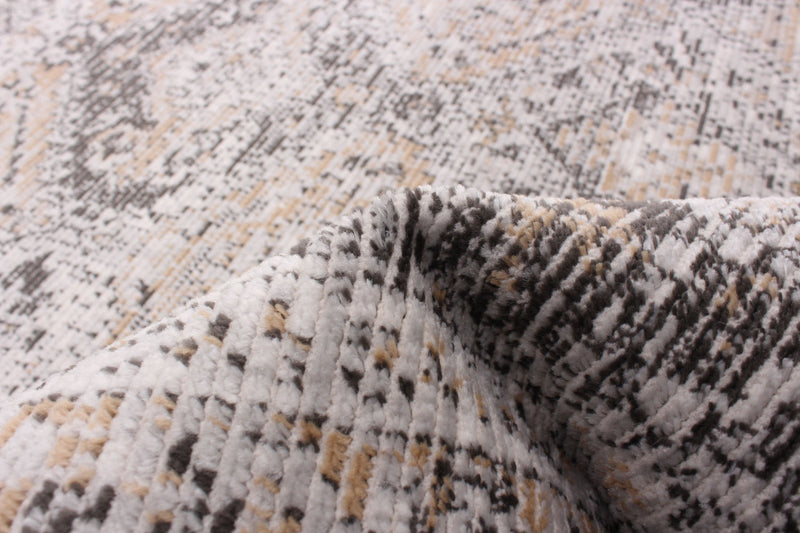 Leandra Taupe/grey Rug 3'11\" X 5'11\" Area Rug