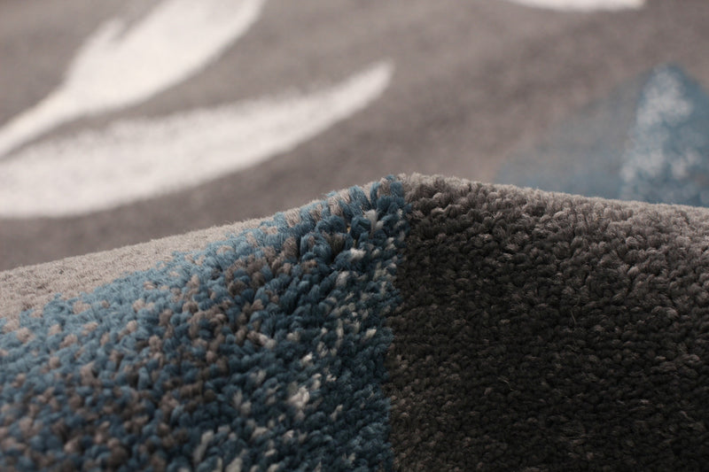 Palta Anthracite-Prol Area Rug - 7'10\" x 10'2\"