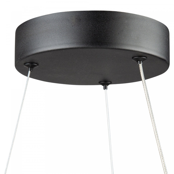 Ara 24 W LED Black Pendant