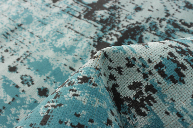 Chenta Aqua 5'3\" x 7'7\" Area Rug