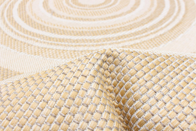 Neisha Modern Gold Rug 5'3\" X 7'3\" Area Rug