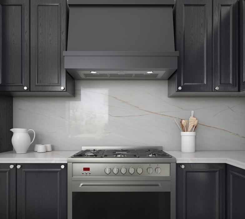 Ancona BN636 36\" Built-In Ducted Range Hood with Night Light - AN 1324