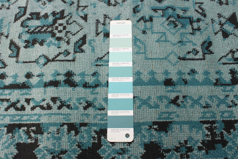 Awena Aqua 5'3\" x 7'7\" Area Rug