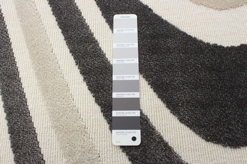 Nikkos Taupe 6'7\" x 9'6\" Area Rug
