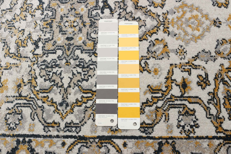 Legacy Ivory Machine Washable Area Rug - 2'6\" x 8'0\"