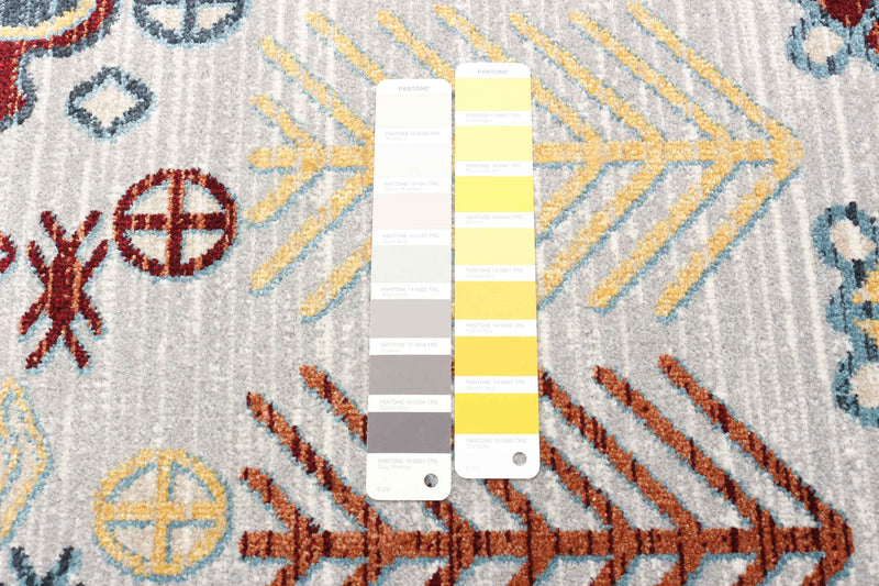 Gypsy Grey Machine Washable Area Rug - 6'0\" x 9'0\"