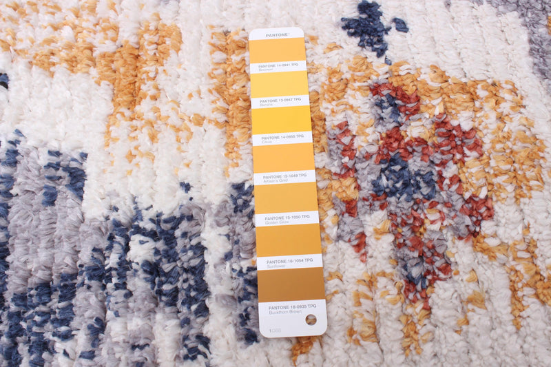 Paloma Quashqai White Area Rug - 5'3\" x 7'3\"
