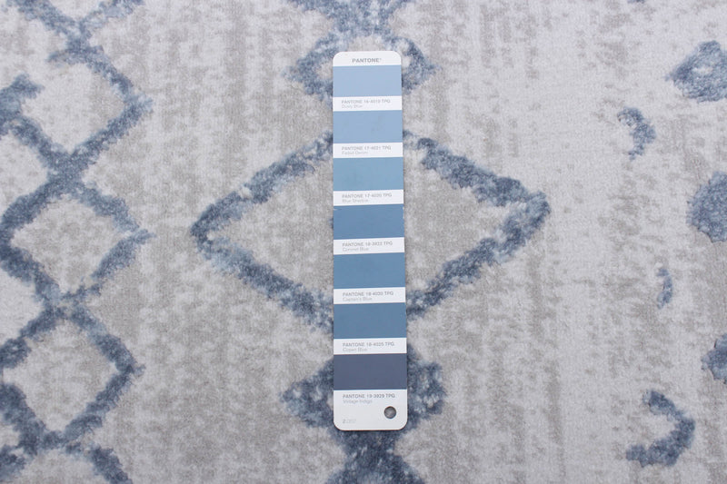 Dita Blue Area Rug - 7'10\" X 10'2\" 