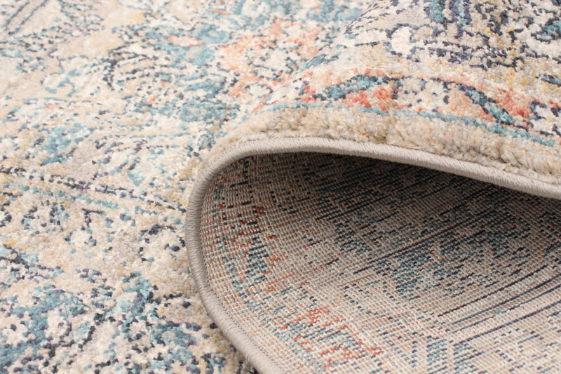 Bolivar Yalameh Blue-Grey Area Rug - 5'0\" x 8'0\"
