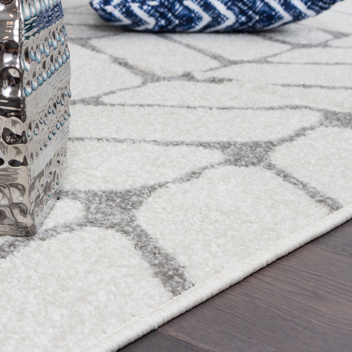 Lav Arco Grey 4x6 Area Rug