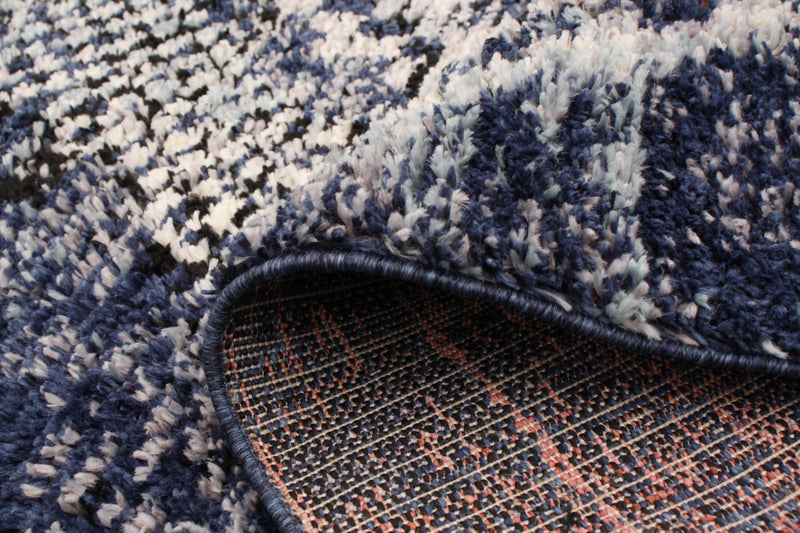 Makondo Mosaique Blue Area Rug - 8'0\" x 10'0\"