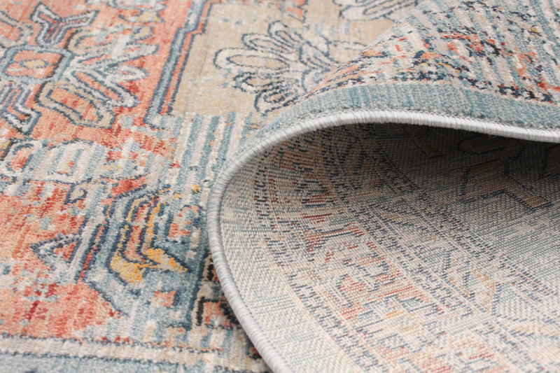 Baina Heriz Blue Area Rug - 5'3\" x 6'7\"