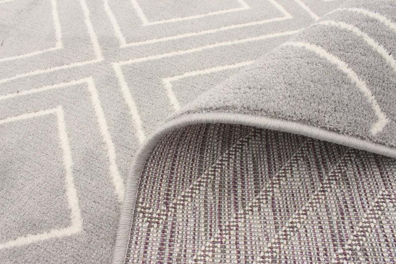August Geod Grey-White 7'10\" x 10'2\" Area Rug
