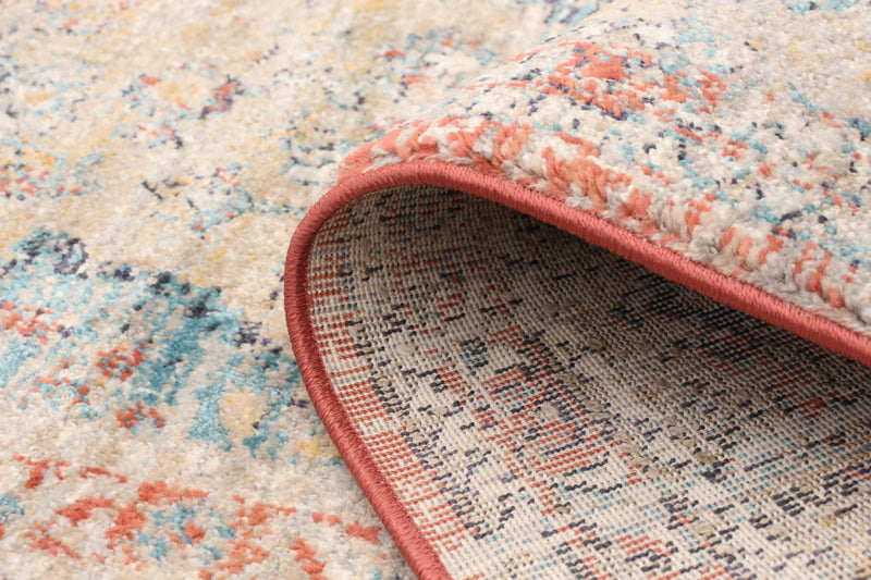 Bolivar Bijar Multi Colour Area Rug - 5'0\" x 8'0\"