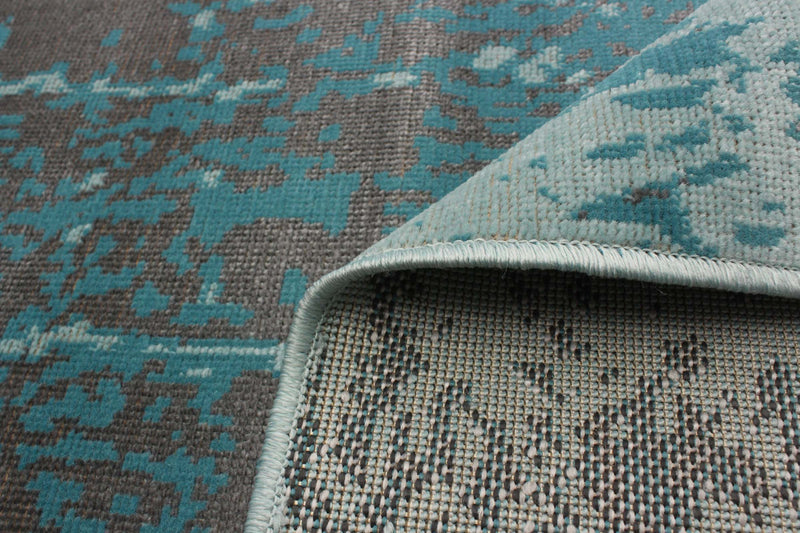 Mariam Aqua 4'7\" x 6'7\" Area Rug