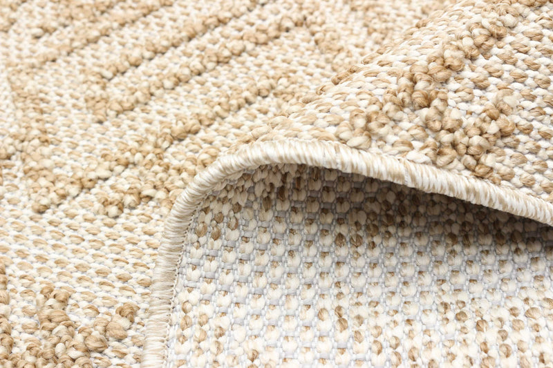 Penney Taupe Area Rug - 5'0\" x 7'0\"