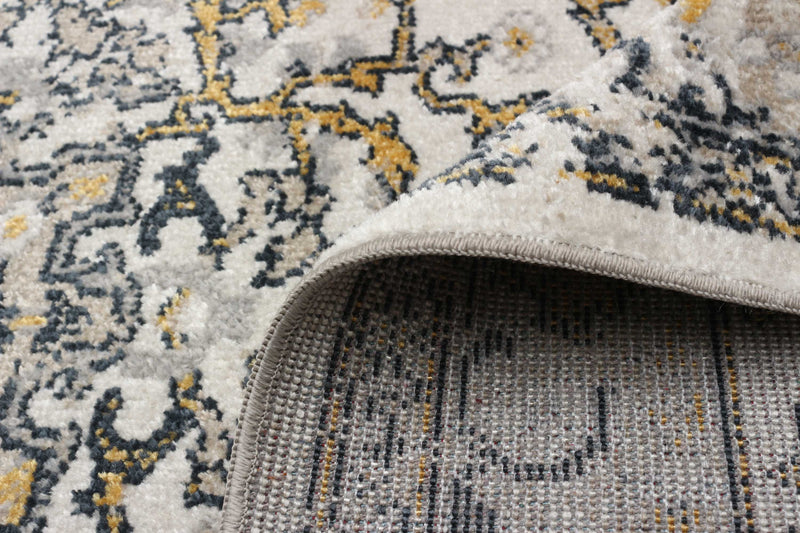 Legacy Ivory Machine Washable Area Rug - 2'6\" x 8'0\"