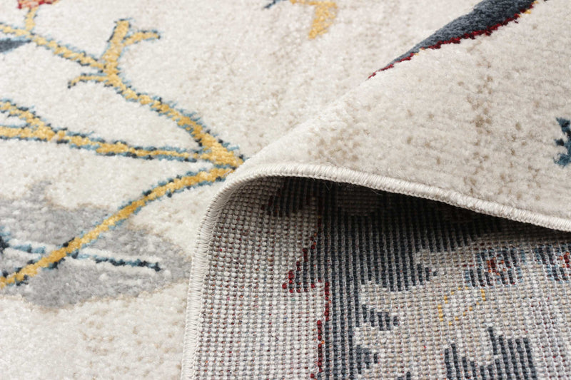 Pine Ivory Machine Washable Area Rug - 3'0\" x 5'0\"