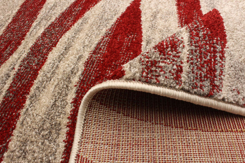 Arusha Ivory / Red 6'7\" x 9'6\" Area Rug