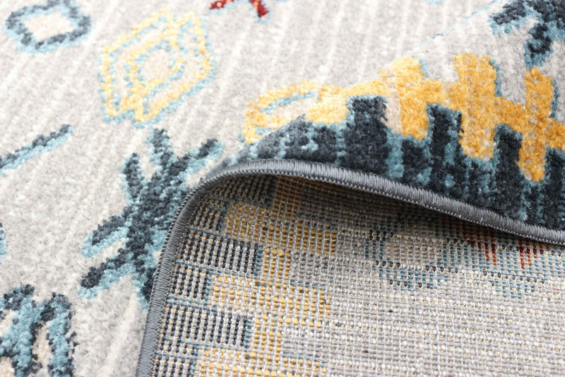 Gypsy Grey Machine Washable Area Rug - 5'0\" x 7'0\"