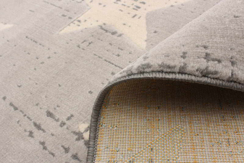 Ira Light Grey 4'7\" x 6'7\" Area Rug