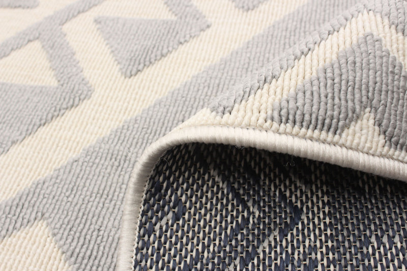 Gaia Light Grey 5'3\" x 7'7\" Area Rug