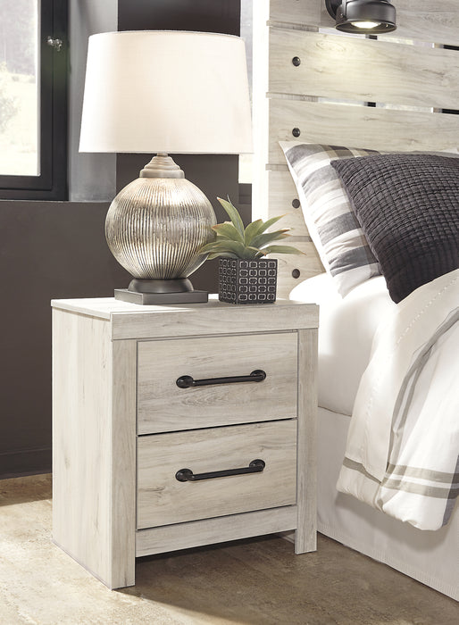 Abby 6pc Bedroom Set with Panel Bed, Dresser, Mirror & Nightstand, LED, USB, White - King Size