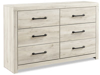 Abby Bedroom 6-Drawer Dresser, 58.7