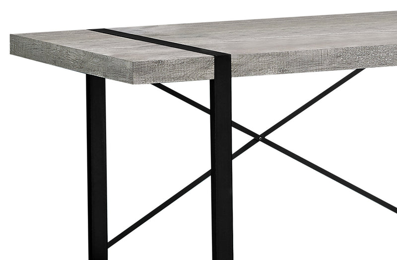 Avery 49\" Reclaimed Wood Look Office Desk - Grey