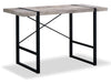 Avery 49\" Reclaimed Wood Look Office Desk - Taupe
