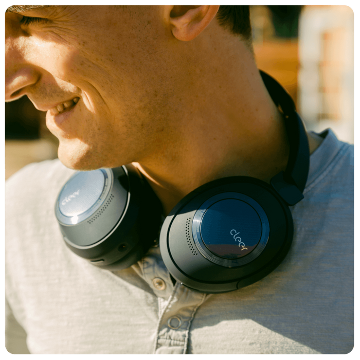 Cleer Audio ALPHA Headphones - Navy