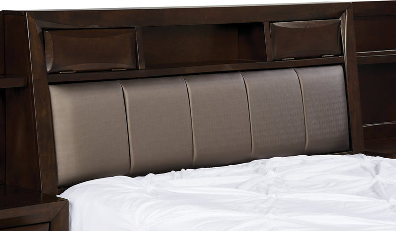 Yorkdale 6-Piece Full Storage Bedroom Package with 2 Nightstands