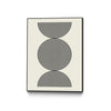 \"Simplicity Ii\" Canvas Framed Black 30x40 Wall Art